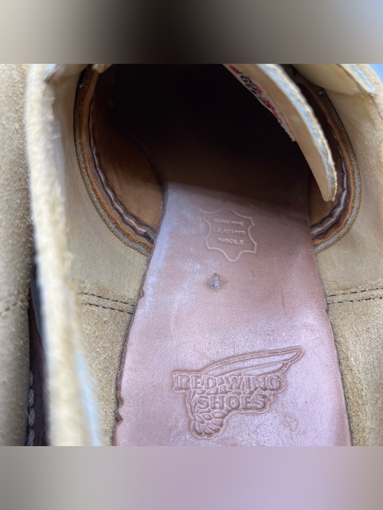 Red Wing 8079 Shop Moc Oxford Men\'s 8D Hawthorne Abilene Leather Made in USA EUC main image 12